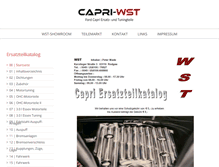Tablet Screenshot of capri-wst.de